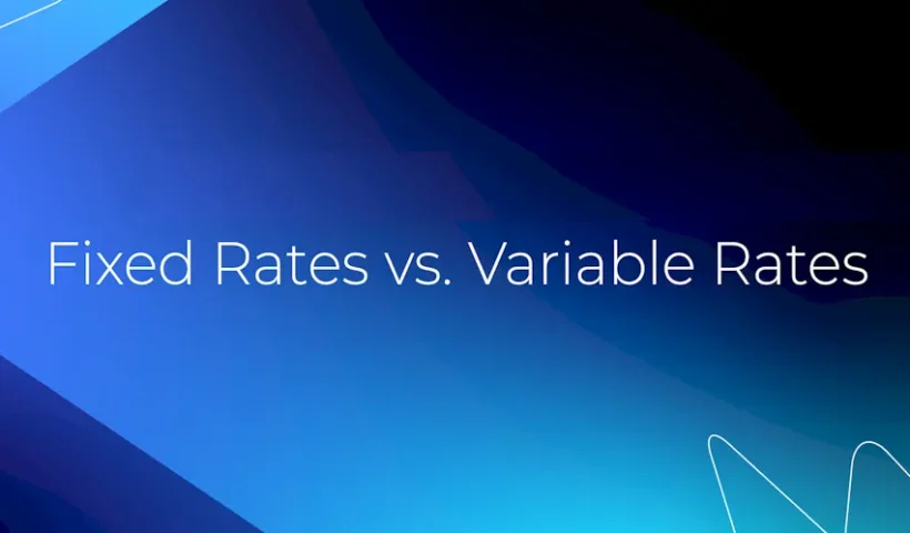 interest rates fixed variable